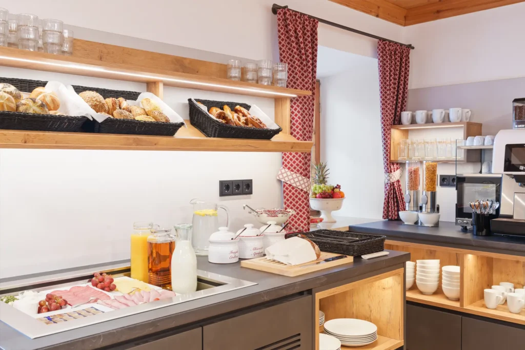 Gästehaus Keilhof am Kirchberg Frühstück