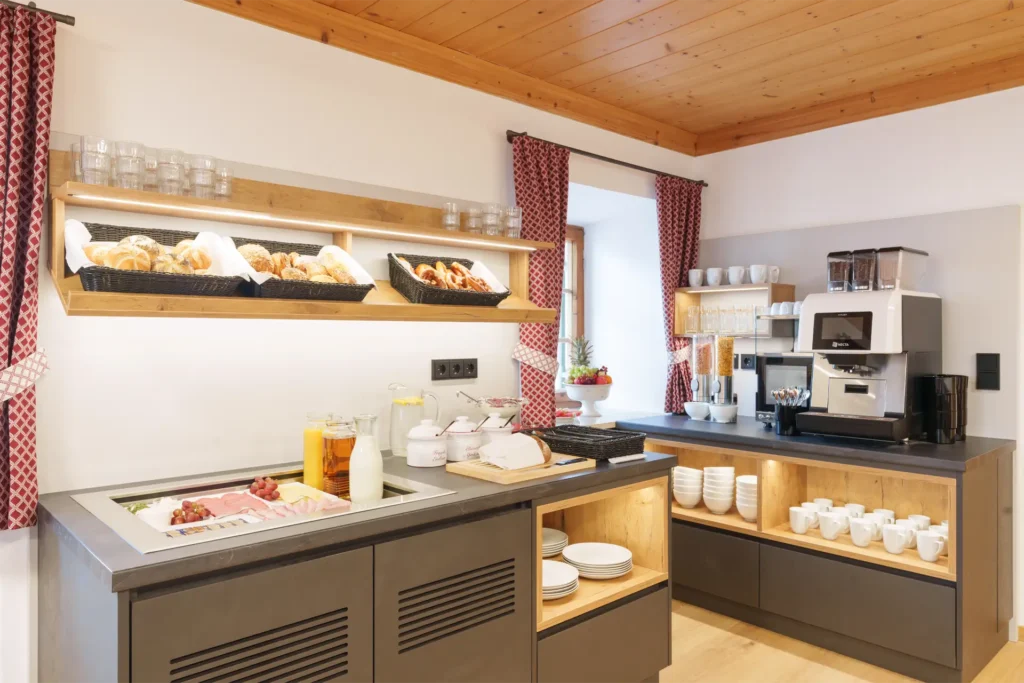 Gästehaus Keilhof am Kirchberg Frühstücksbuffet